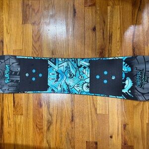 Burton Chopper Snowboard with Blue and Black Graphics